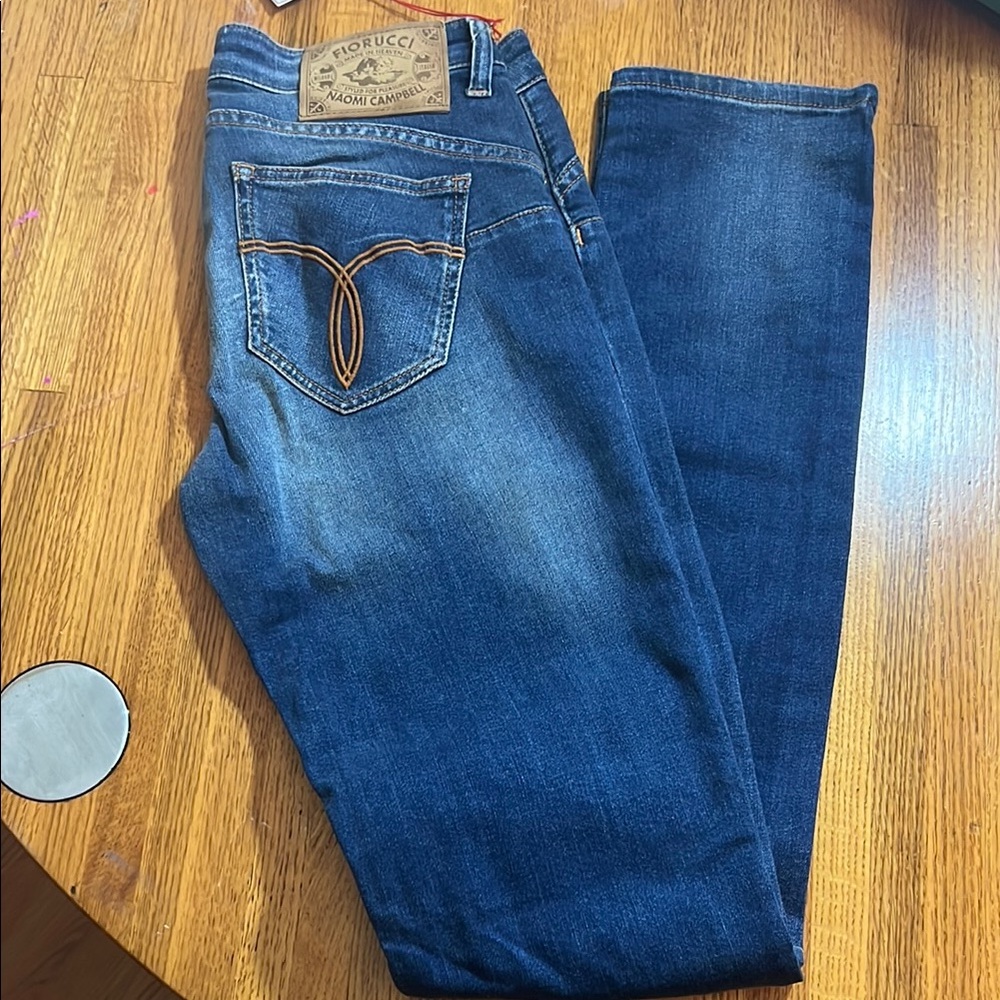 Fiorucci Women's Straight Leg Jeans - Blue